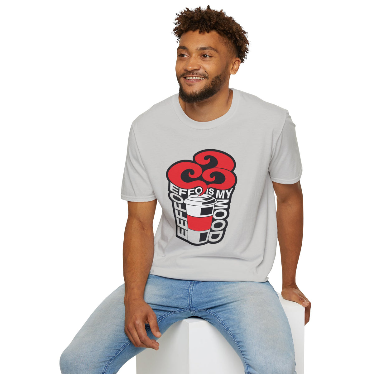 T‑Shirt — “Coffee Is My Co-Pilot” Retro Heart Coffee Cup Graphic Tee - Trending Now - August 2026