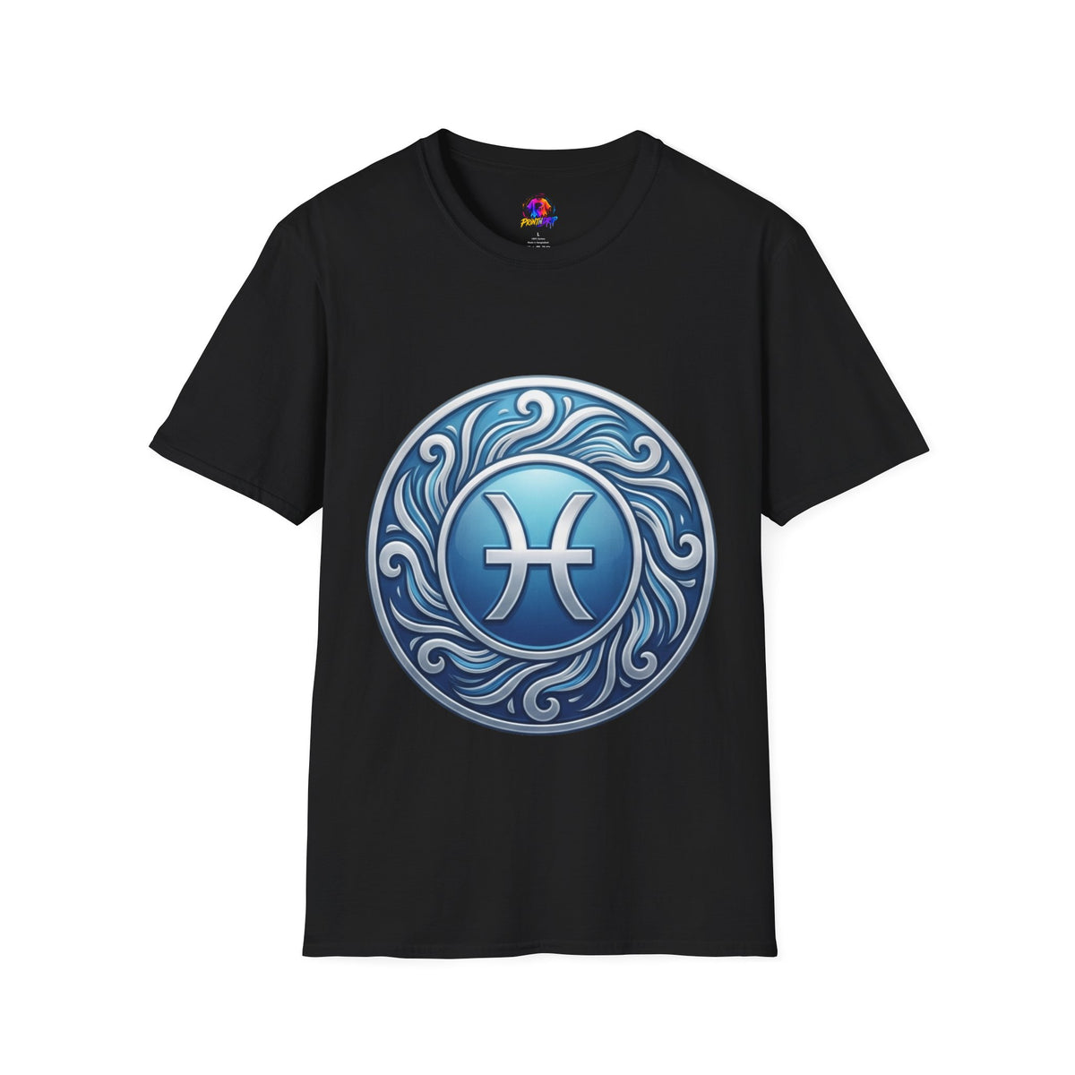 Pisces Zodiac T-Shirt – Blue Water Sign Astrology Tee
