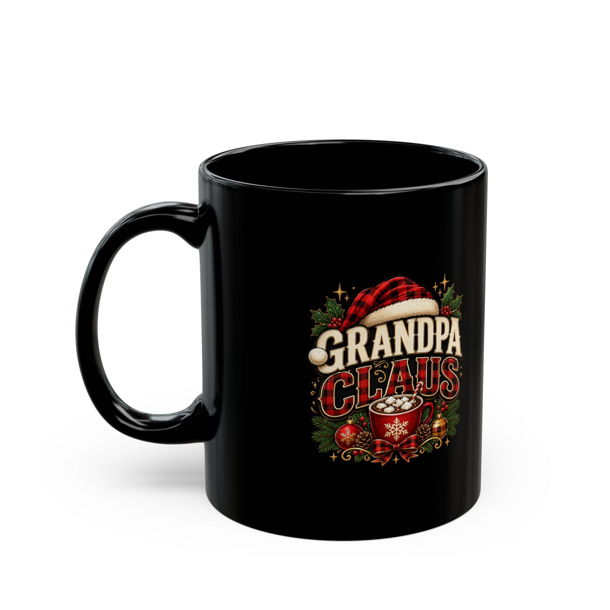 Grandpa Claus Christmas Mug — Festive Holiday Gift for Grandfathers