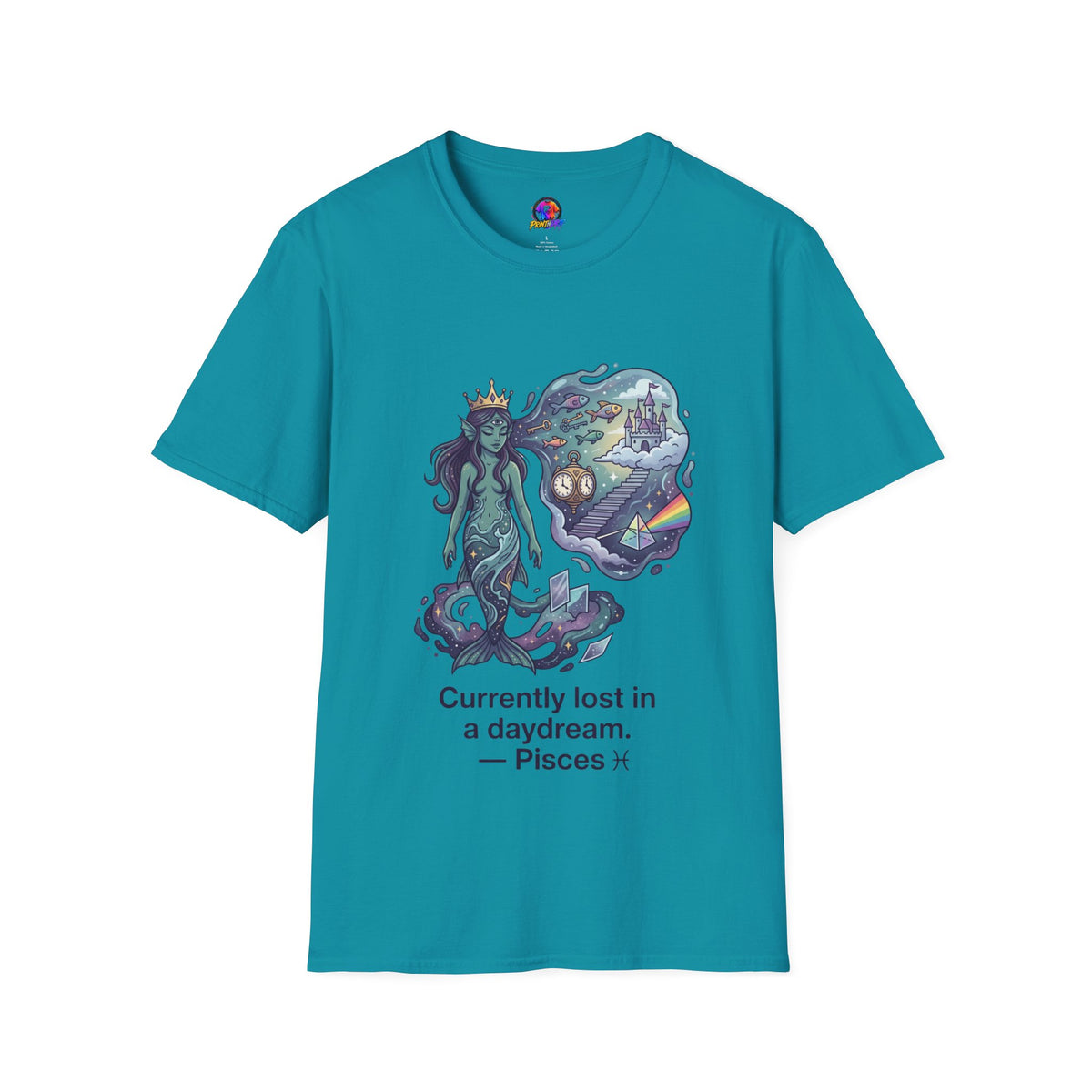 Pisces Daydream T-Shirt — 'Currently Lost in a Daydream' Zodiac Graphic Tee