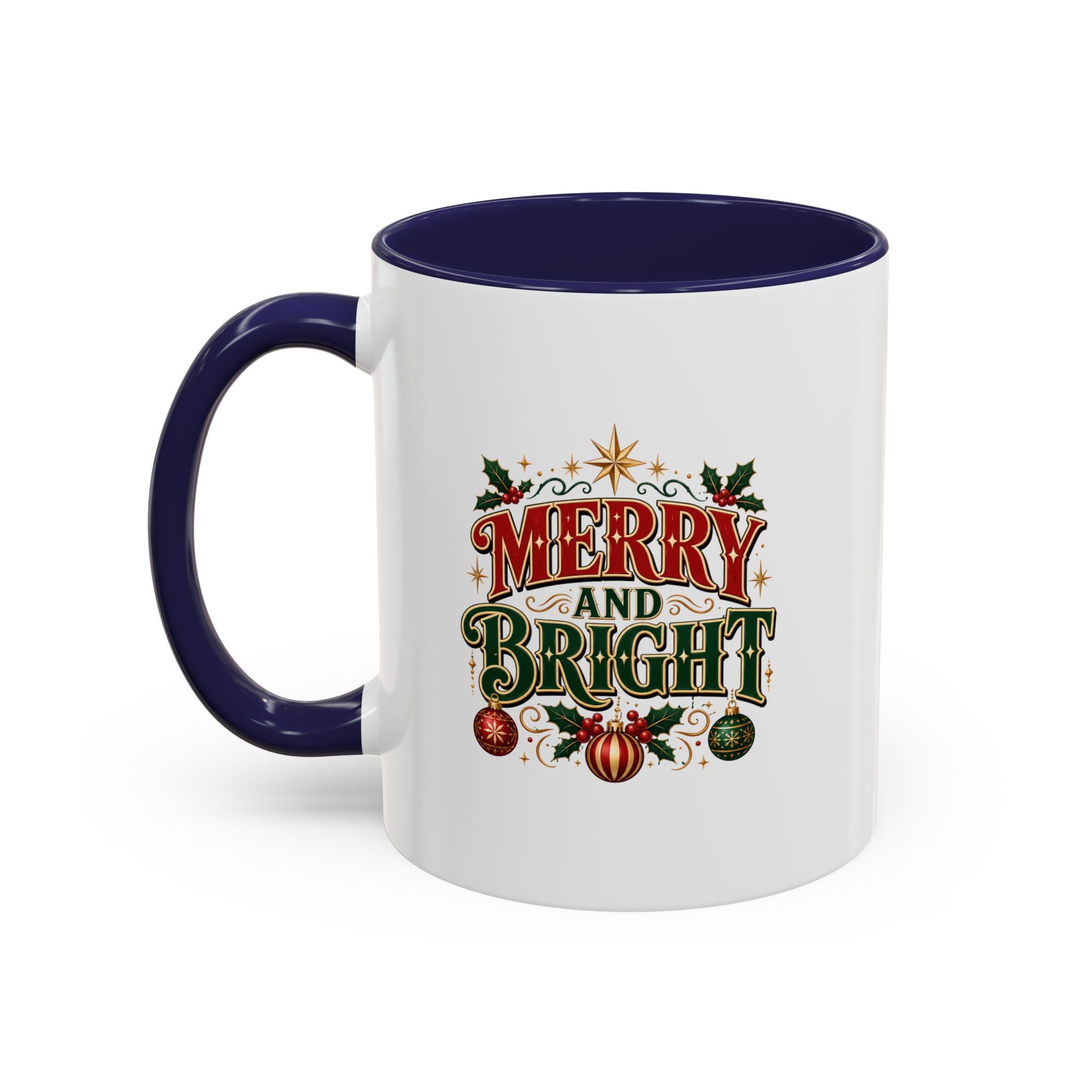 Accent Coffee Mug Merry Bright