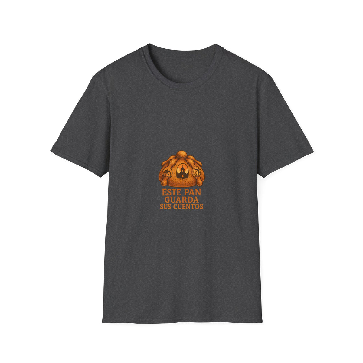 T-Shirt — 'Este Pan Guarda Sus Cuentos' Concha/Pan Dulce Design - Trending Now - October 2026