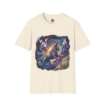 Capricorn Zodiac T-Shirt — Celestial Goat Astrology Tee