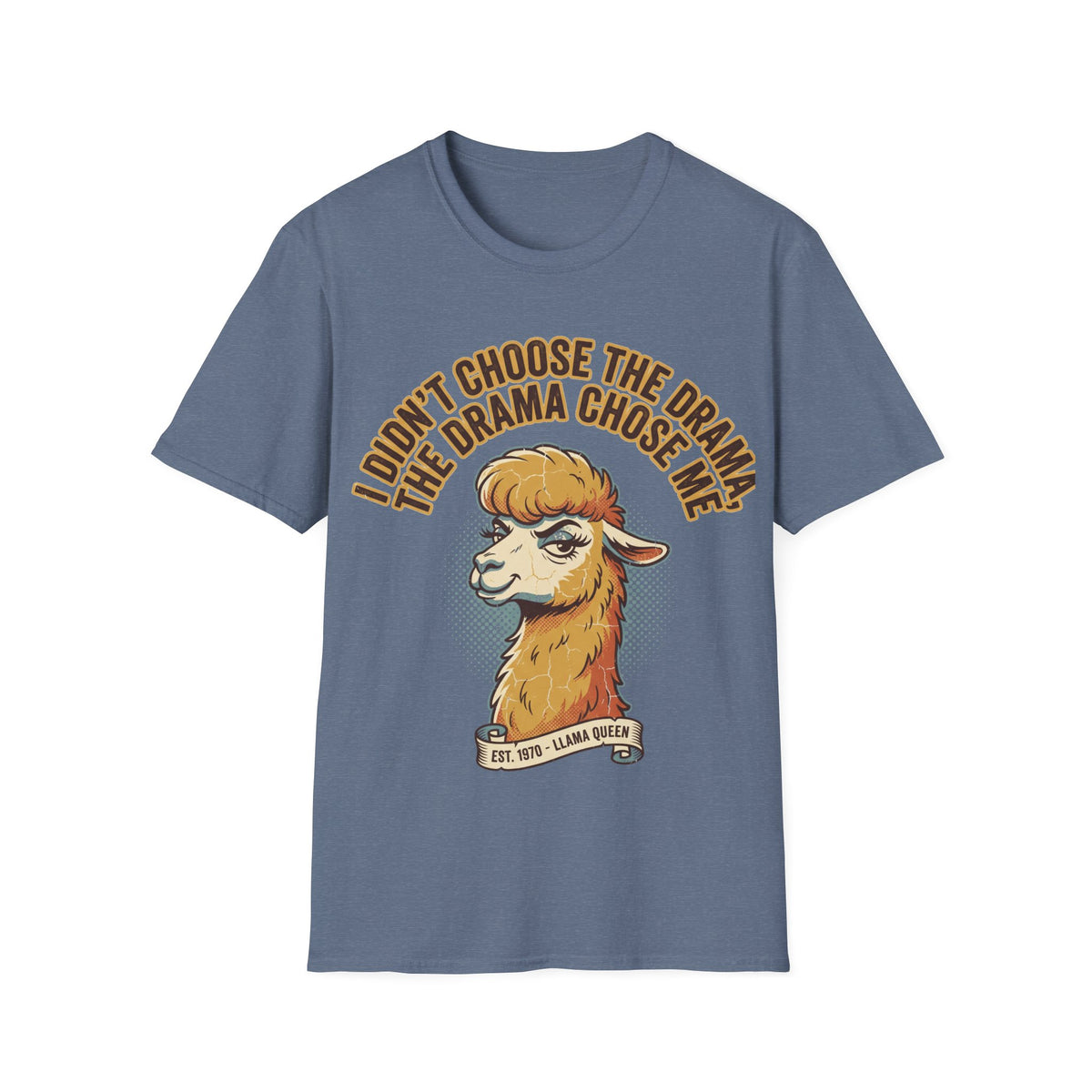 Sheep Graphic T‑Shirt — "I Don't Choose the Drama, the Drama Chooses Me" - Trending Now - September 2026