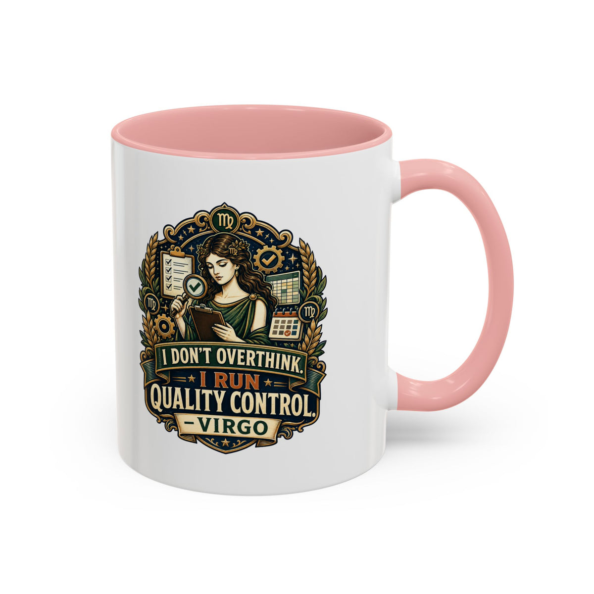 Zodiac Virgo Accent Coffee Mug