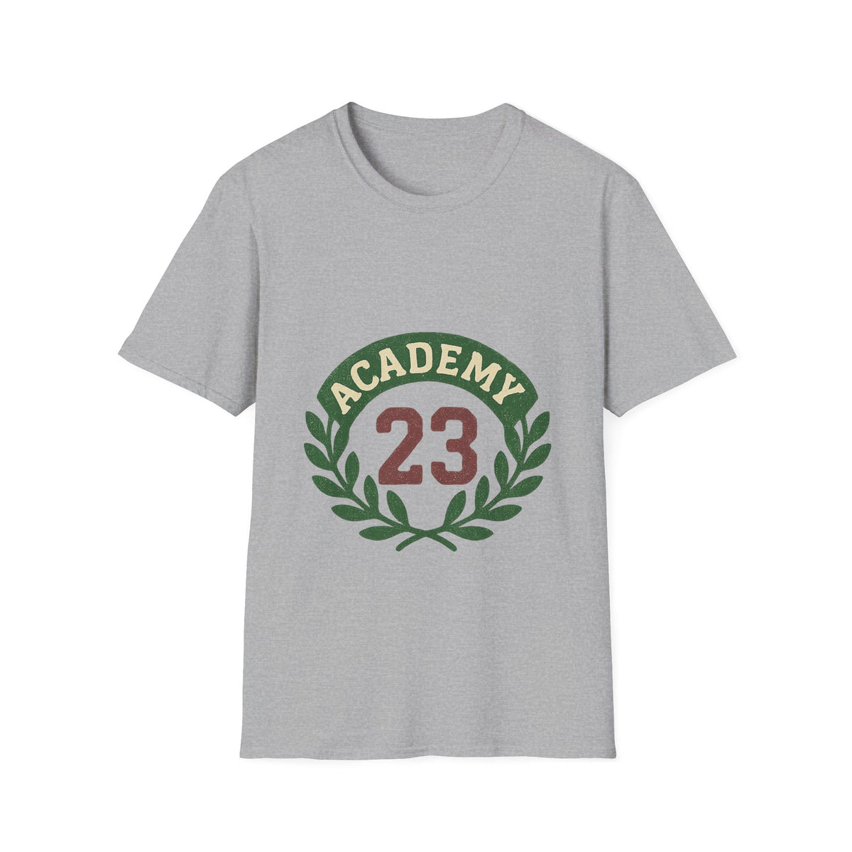 Academy 23 Badge T-Shirt — Vintage Laurel Emblem Tee - Trending Now - August 2026