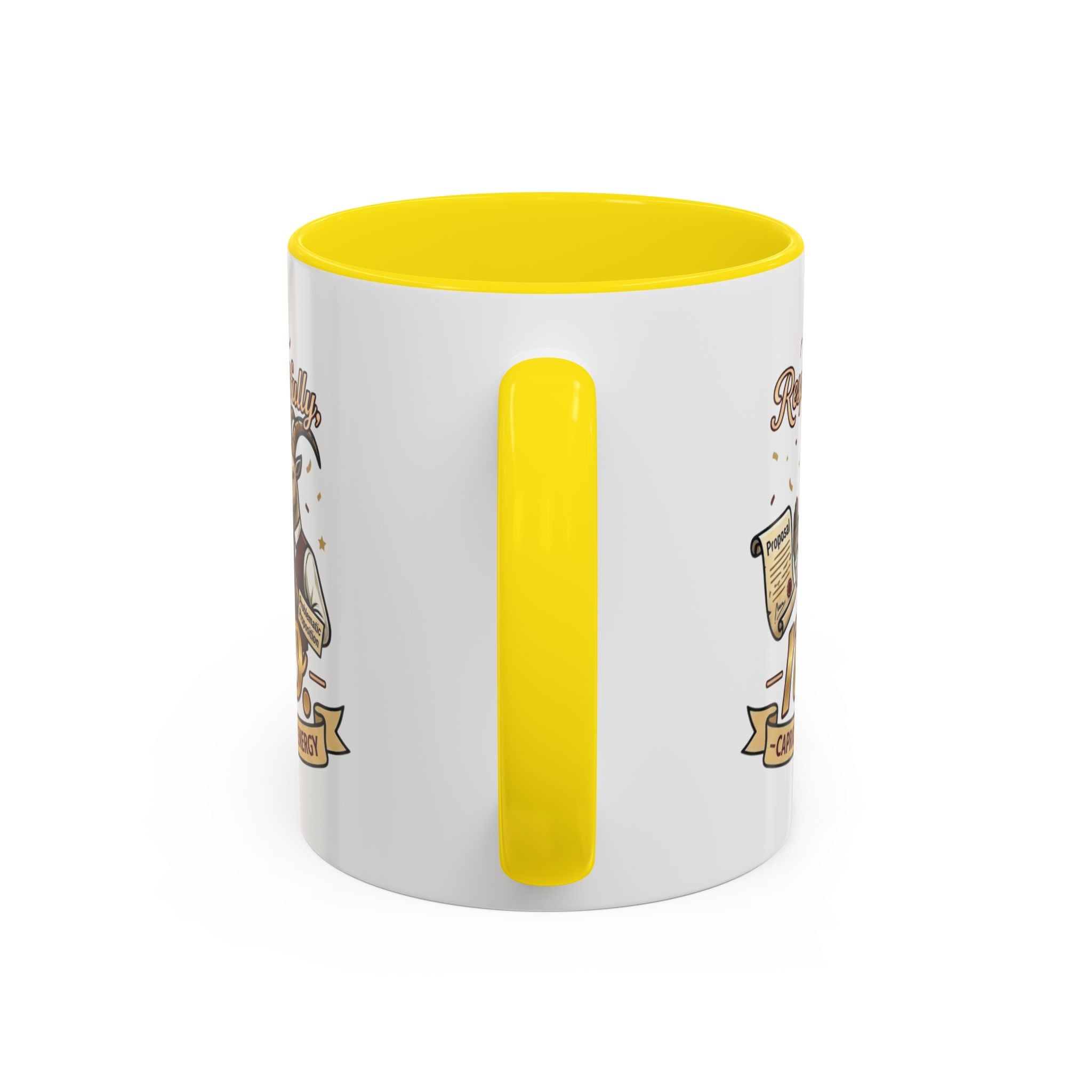 Respectfully No Capricorn Energy Coffee Mug — Zodiac Goat Astrology Gift (11/15oz)