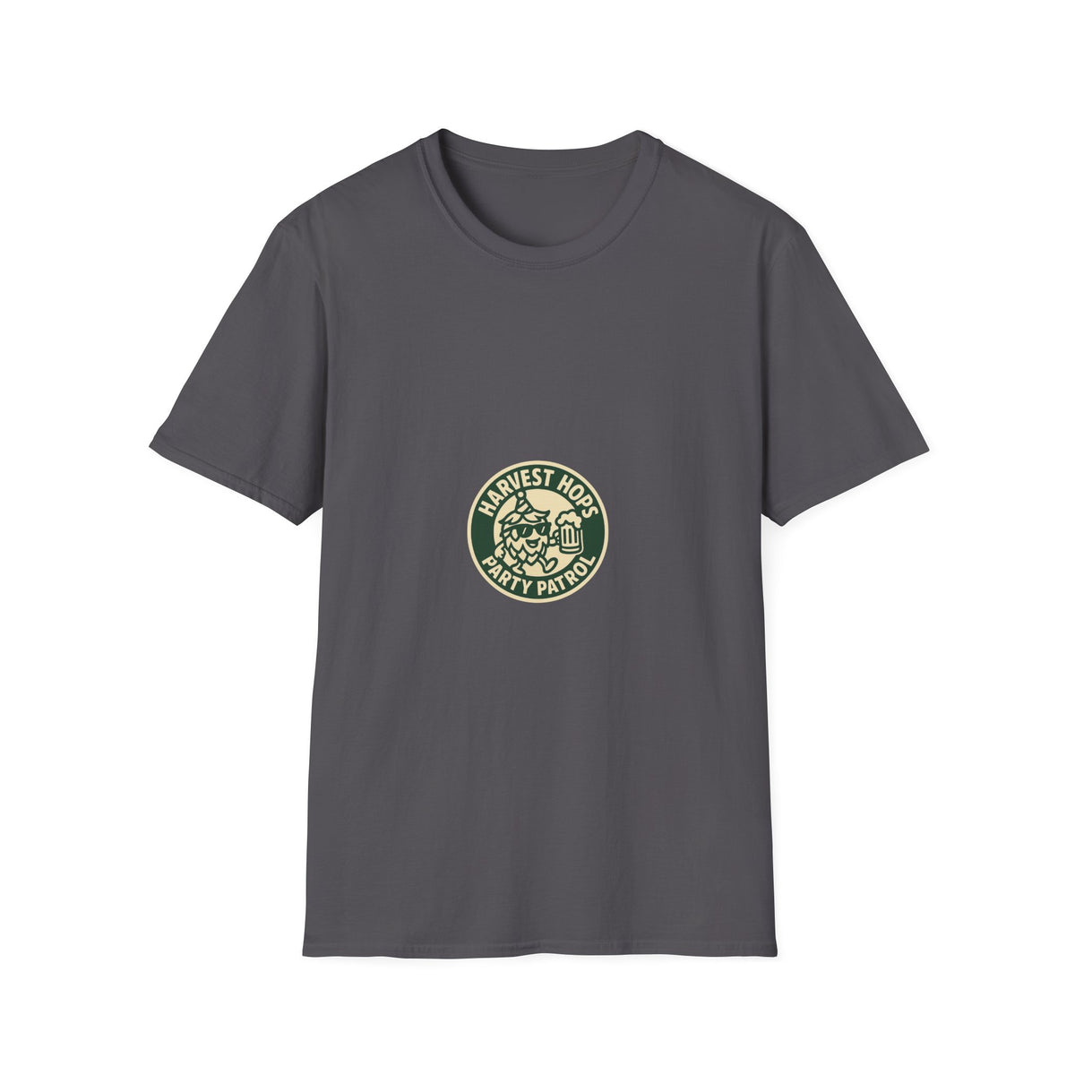 Harvest Hope Party Patrol Vintage Badge T-Shirt, Fall Retro Festival Graphic Tee - Trending Now - September 2026