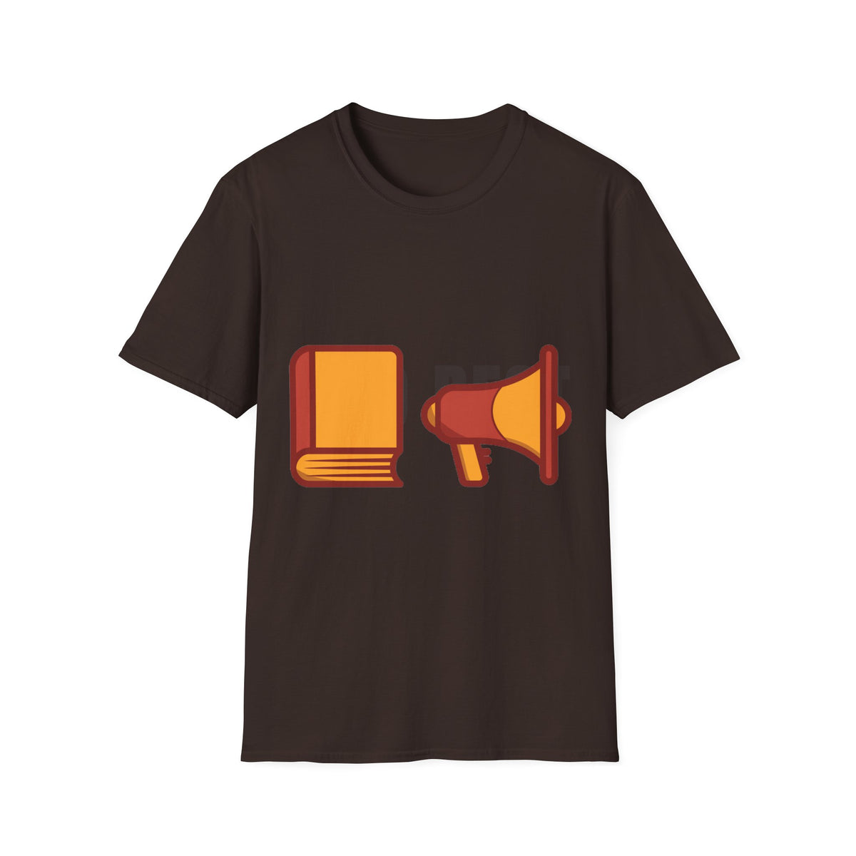 Book & Megaphone T-Shirt — Literary Advocate Tee - Trending Now - September 2026