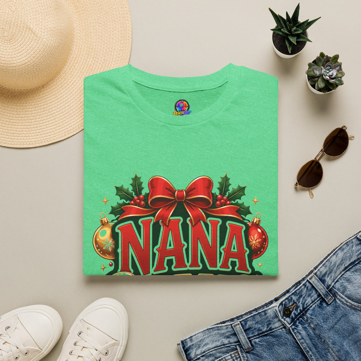 Nana Claus Christmas Tee — Festive Holiday Grandma T-Shirt