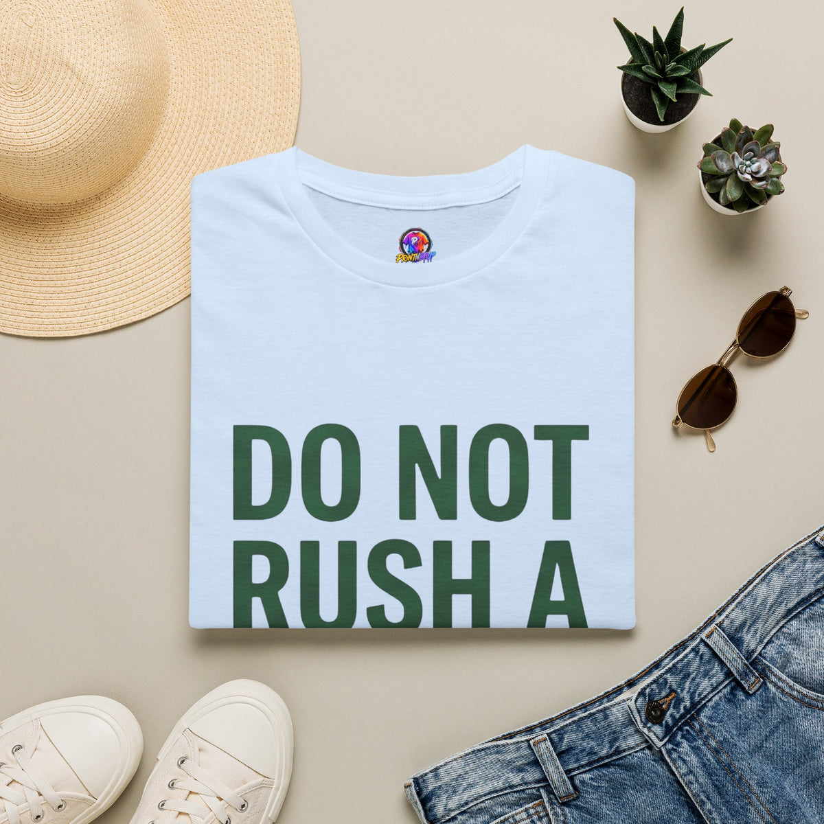 Do Not Rush a Taurus T‑Shirt — Funny Zodiac Astrology Tee