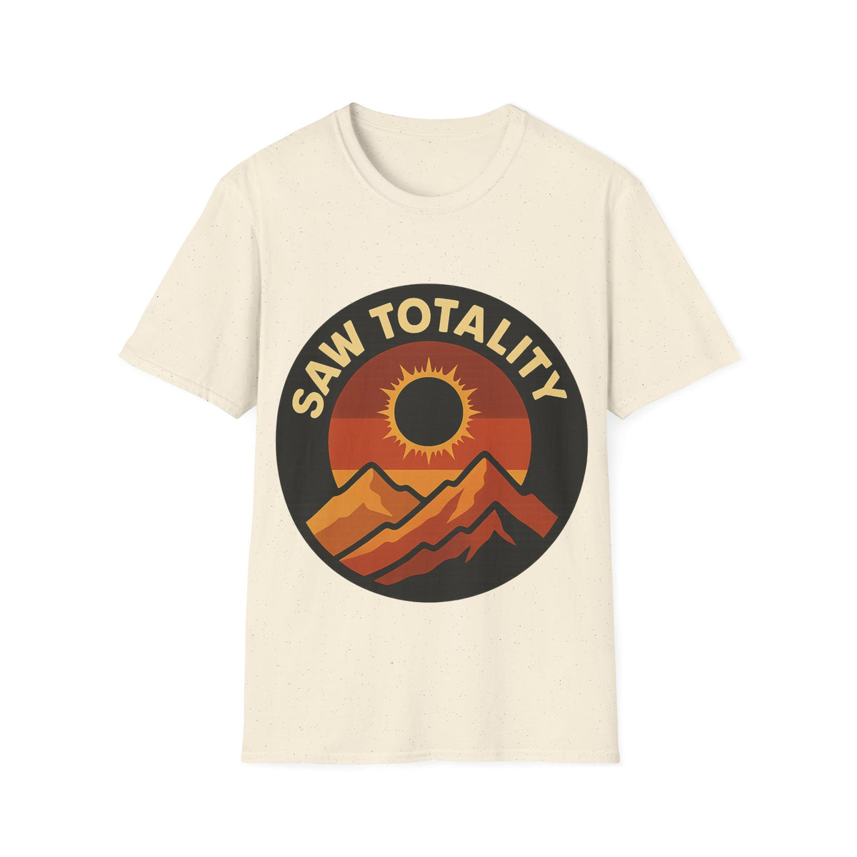 I Saw Totality Solar Eclipse Graphic Tee - Retro Nature Mountain T-Shirt - Trending Now - September 2026