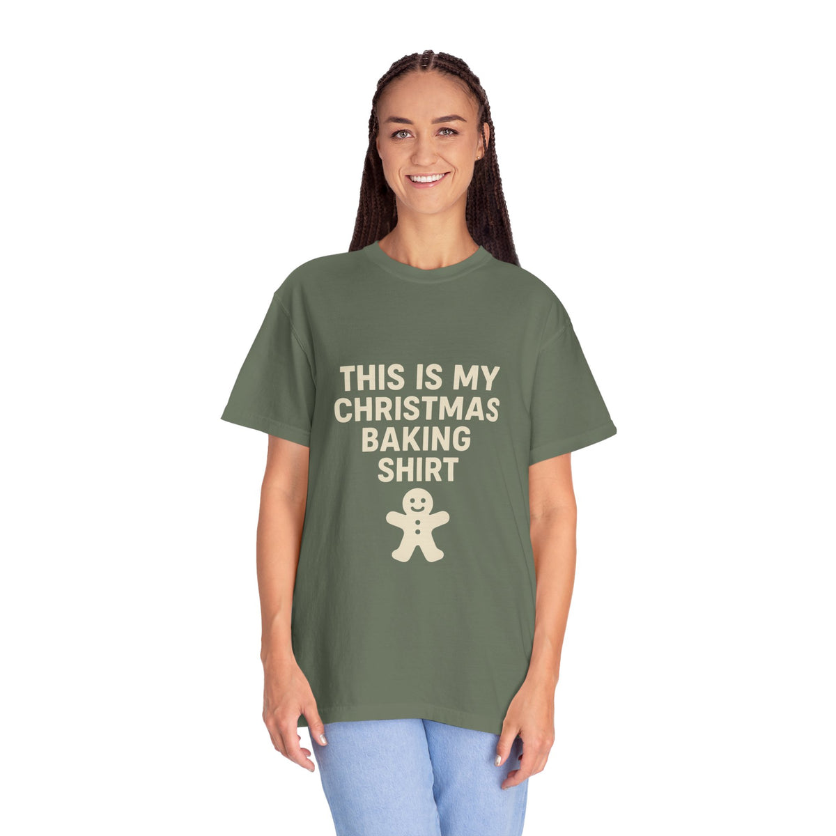 Christmas Baking Shirt — 'This Is My Christmas Baking Shirt' Tee with Gingerbread Graphic- Trending Now - October 2026