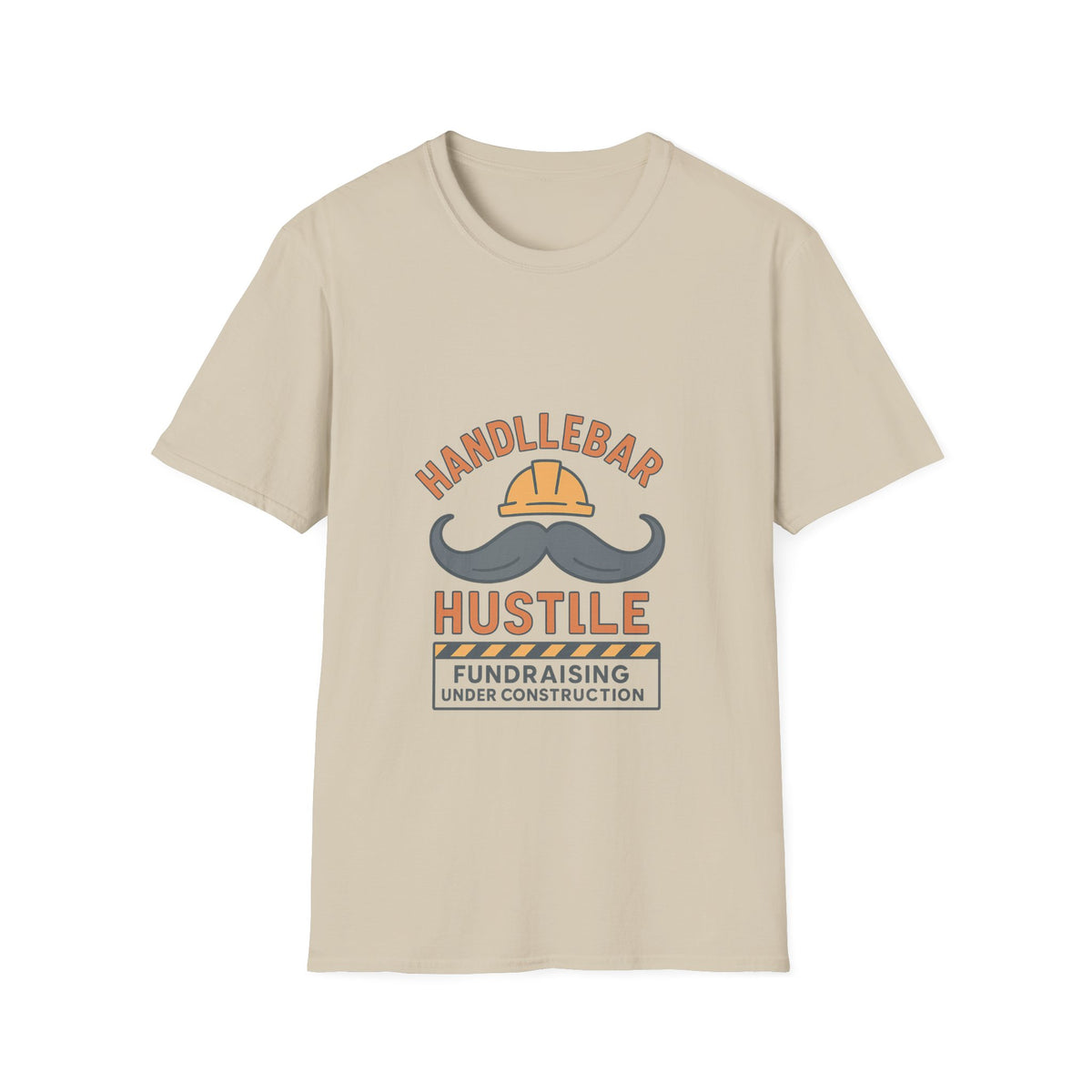 Handlebar Hustle T-Shirt — Vintage Barber Mustache Logo Tee - Trending Now - October 2026