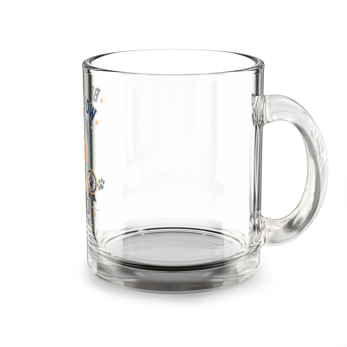 Best in Show Personalized Dog Glass Mug — "Milo" Class of 2026 Keepsake Milo Bailey Dog Dad Mom  Glass Mug 10 oz