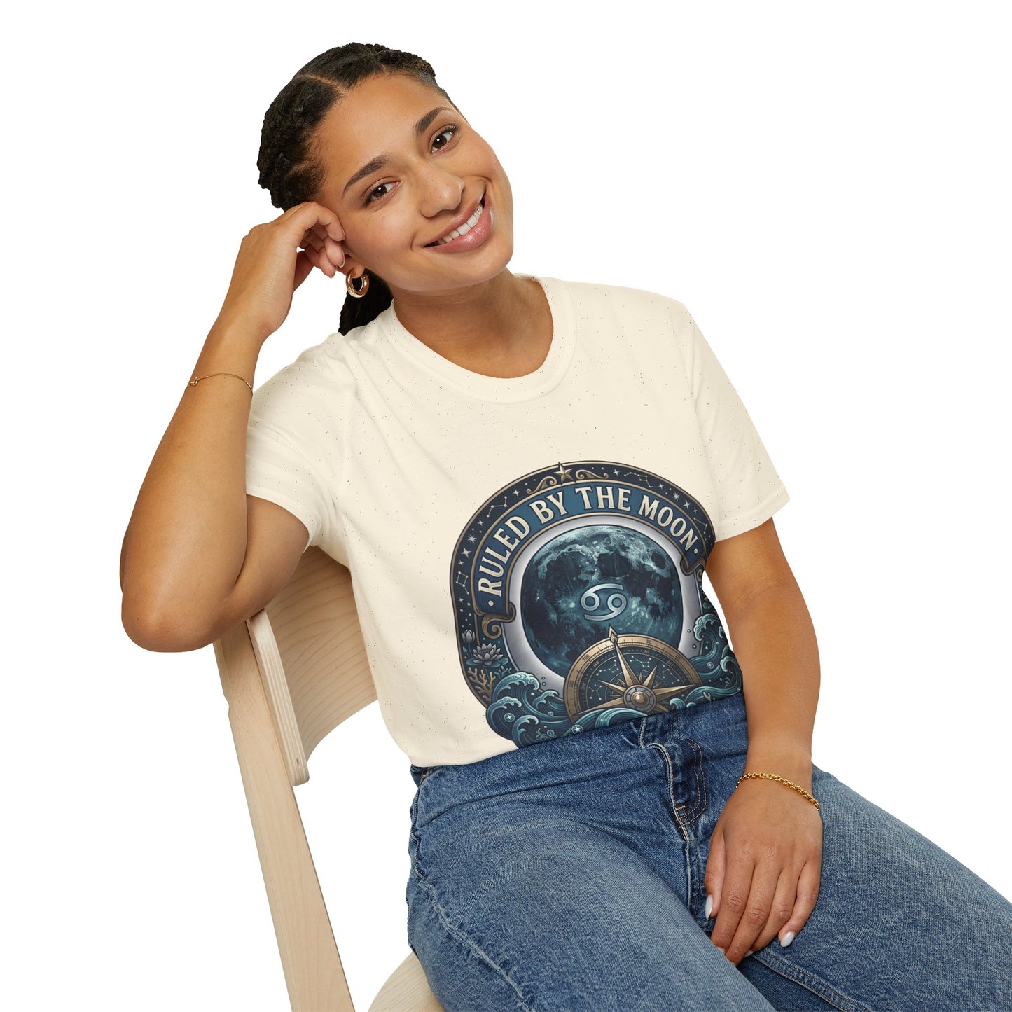 Ruled by the Moon T-Shirt — Moonphase Zodiac Graphic Tee