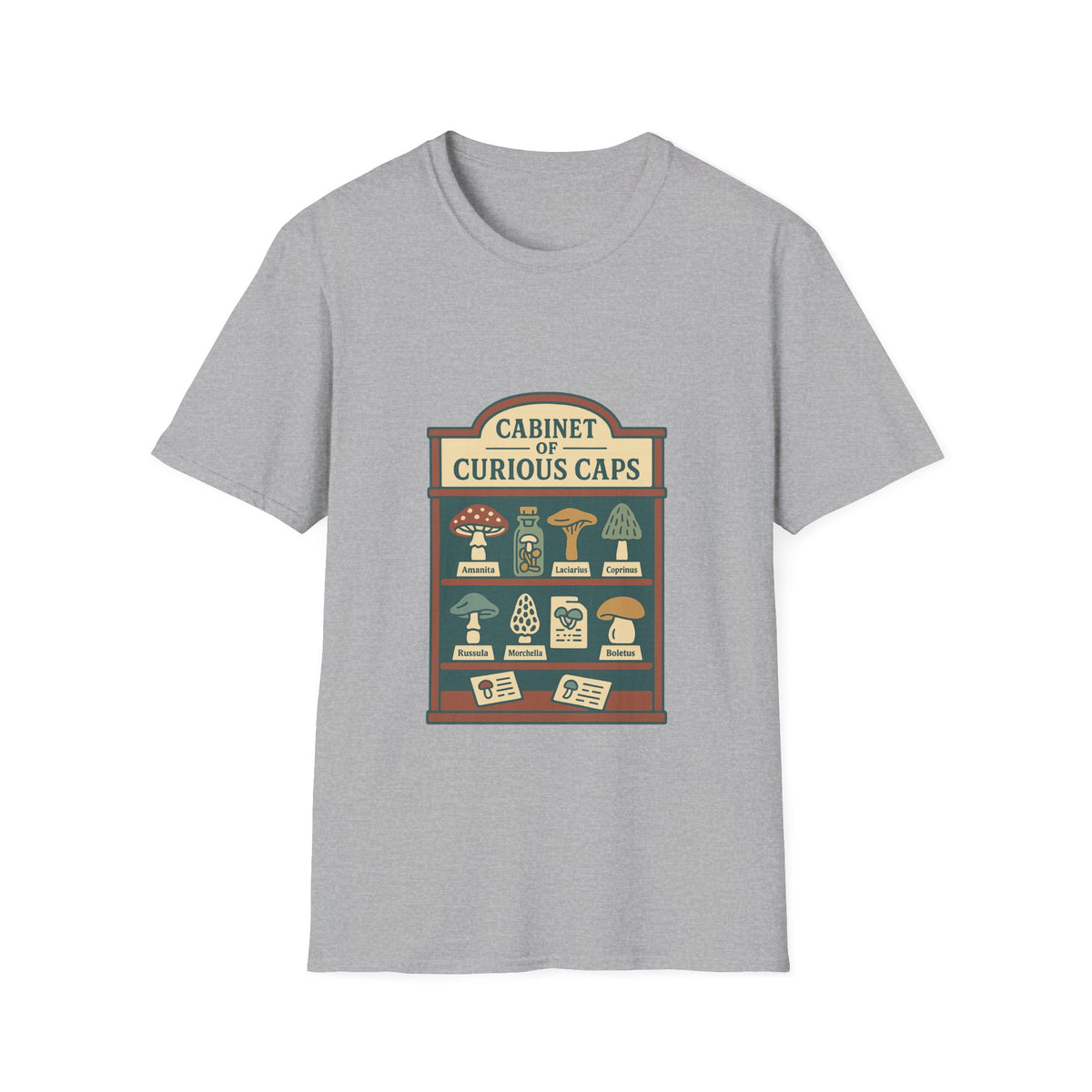 T-Shirt — Cabinet of Curious Caps Vintage Apothecary Graphic Tee - Trending Now - October 2026