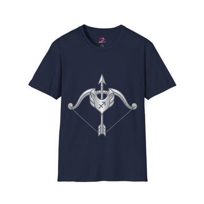 Arrow Heart T-Shirt — Minimal Cupid Bow & Arrow Design