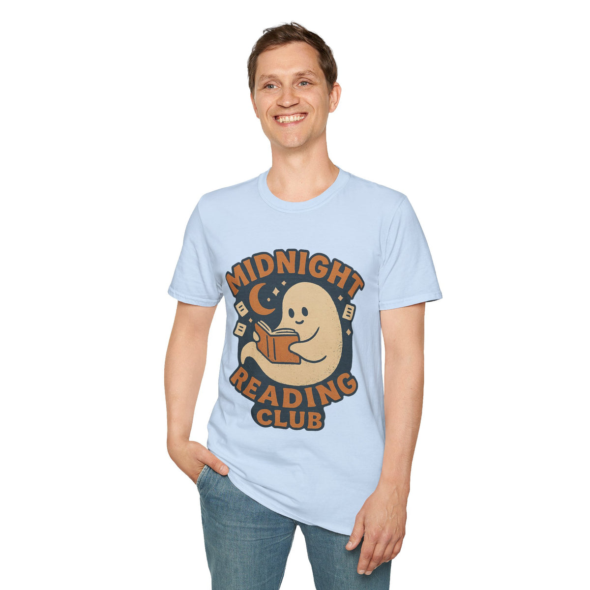 Midnight Reading Club T-Shirt — Cute Ghost Booklover Tee - Trending Now - August 2026