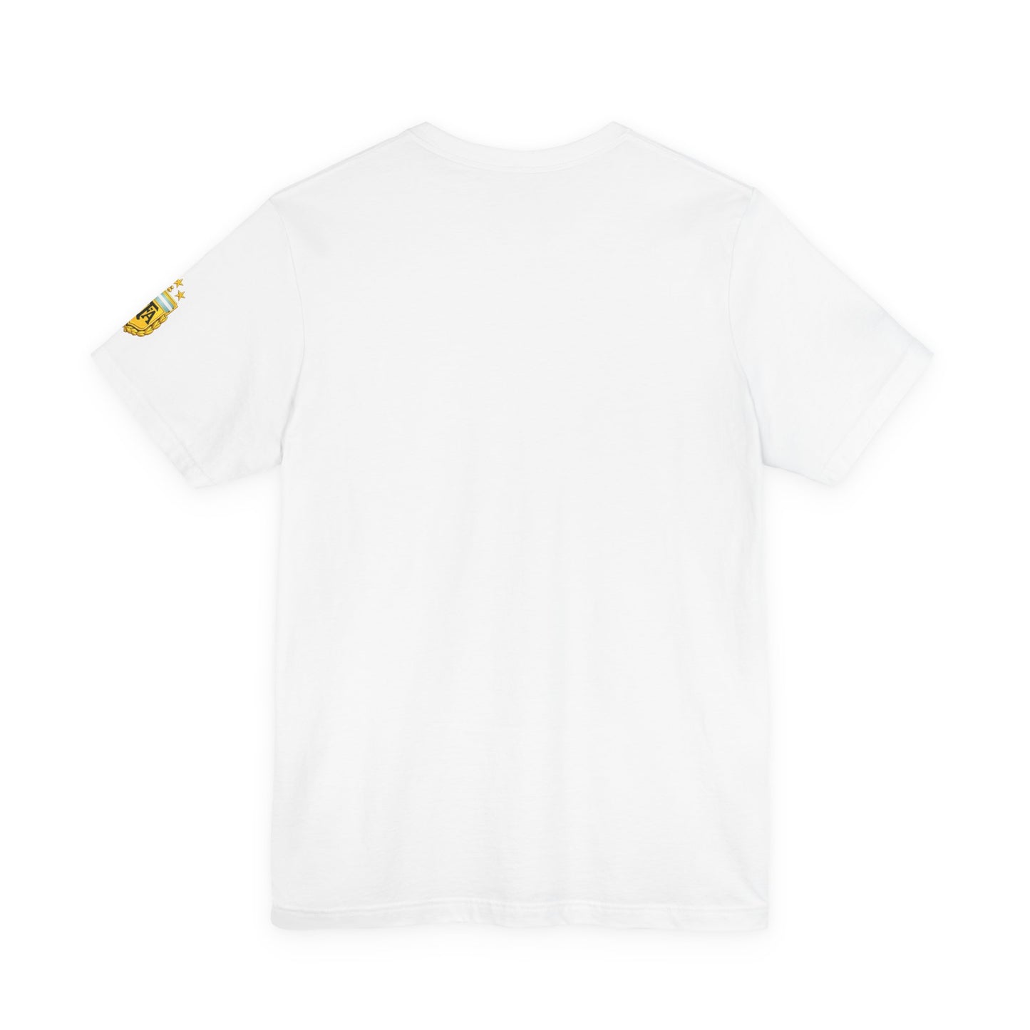 Argentina - Tango y Fútbol Graphic Tee - Bold Serif Soccer & Dance Shirt