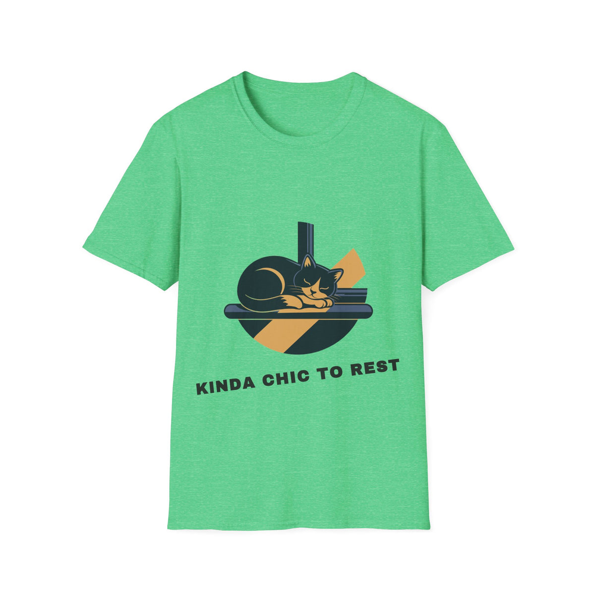 Cat Resting T-Shirt — "Kinda Chic to Rest" Graphic Tee - Trending Now - September 2026
