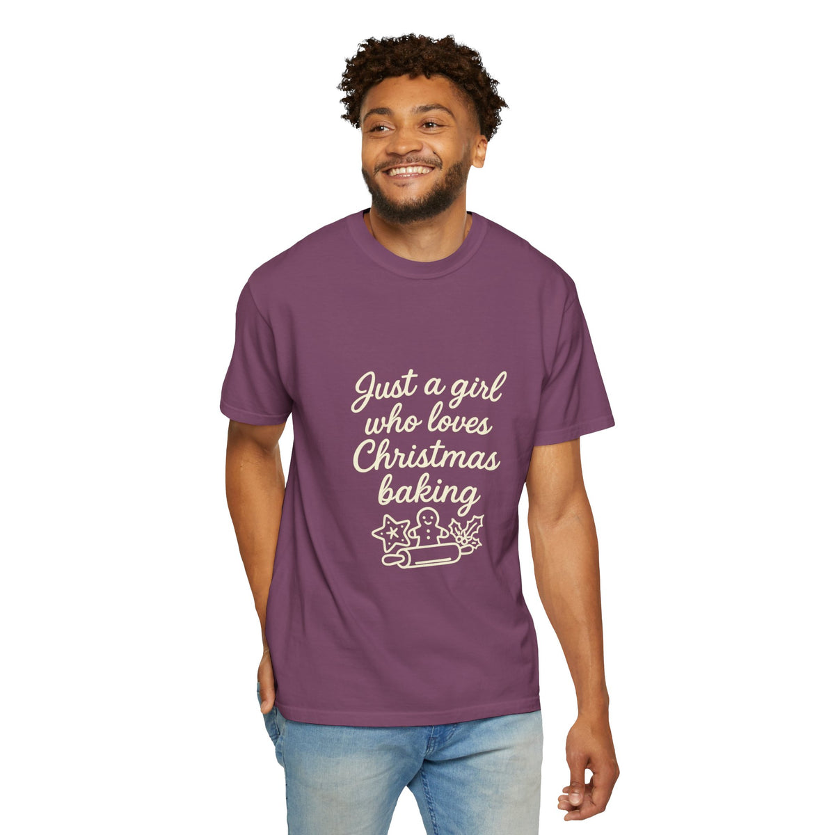 Christmas Baking T-Shirt — "Just a Girl Who Loves Christmas Baking" Holiday Tee- Trending Now - October 2026