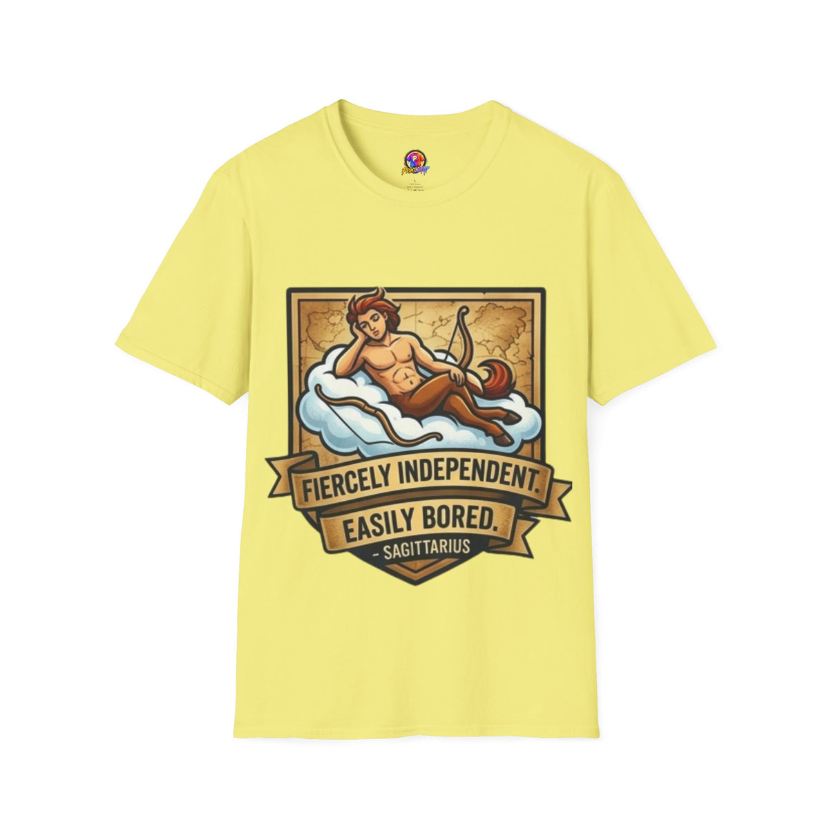 Sagittarius Zodiac T‑Shirt — Fiercely Independent, Easily Bored Astrology Tee