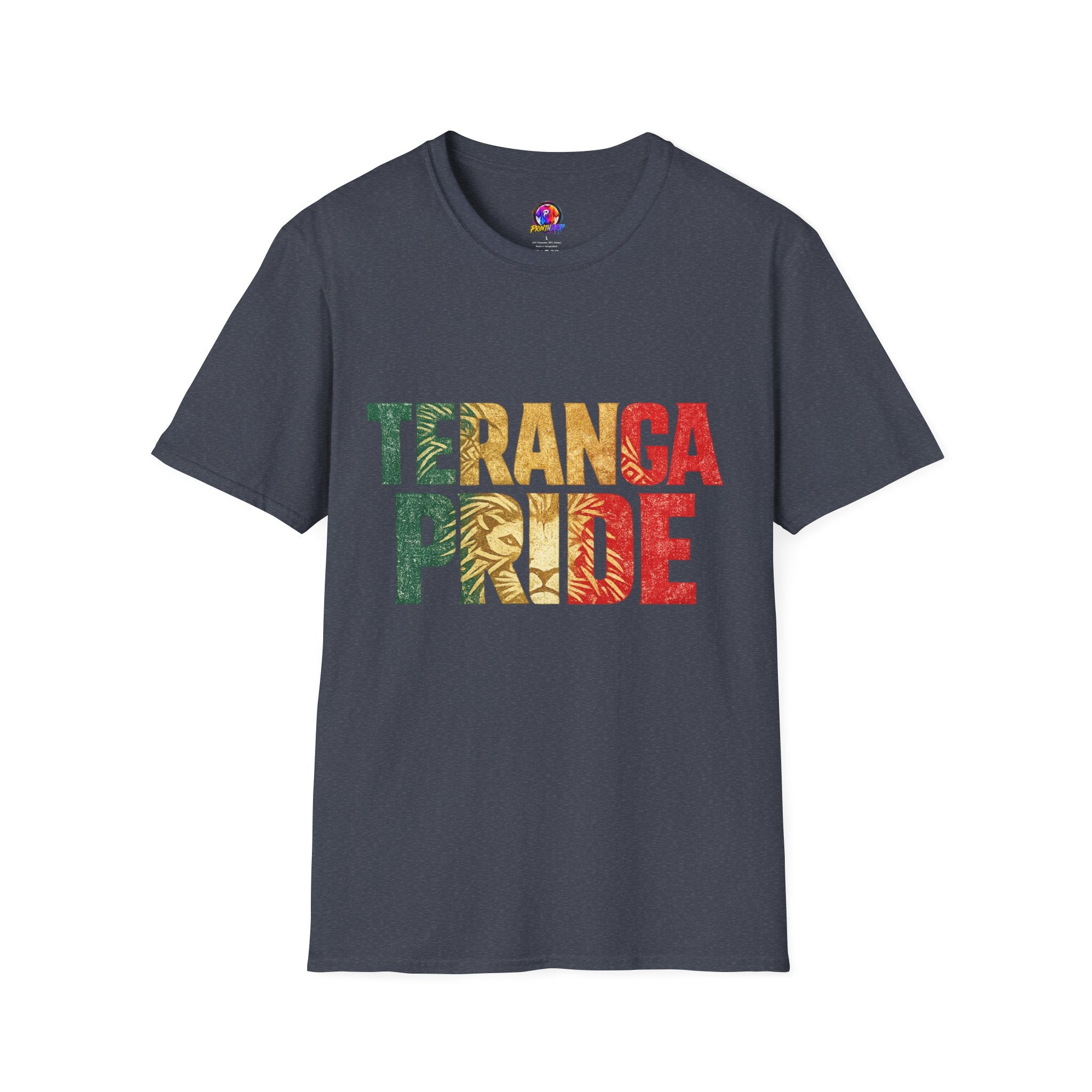 Senegal Teranga Pride T-Shirt — Senegal Flag Colors & Lion Graphic