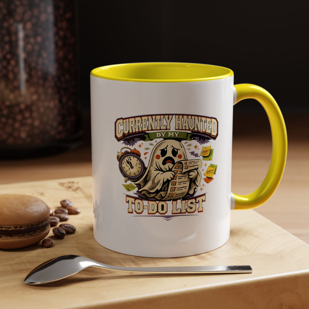 Halloween  Currently Haunted Accent Coffee Mug