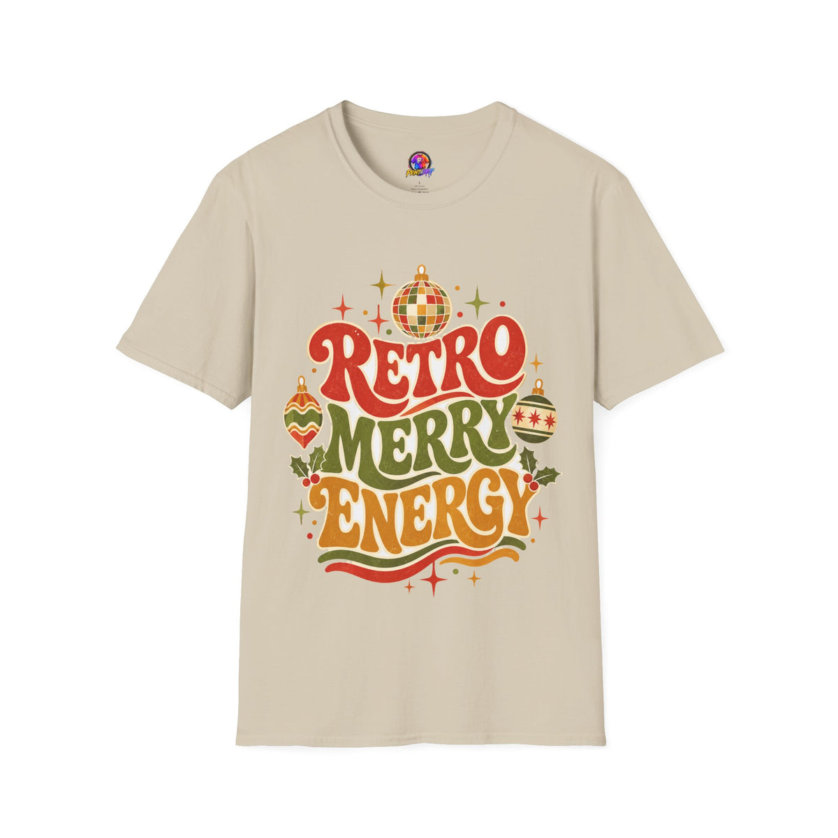 Retro Merry Energy T-Shirt