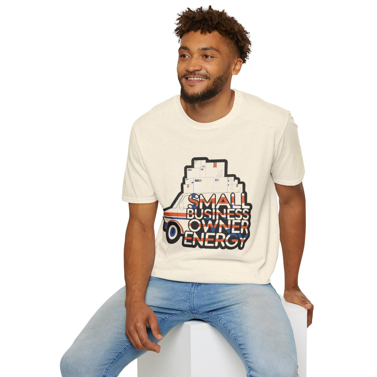 Small Business Owner Energy T-Shirt — Retro Delivery Truck Design - Trending Now - August 2026