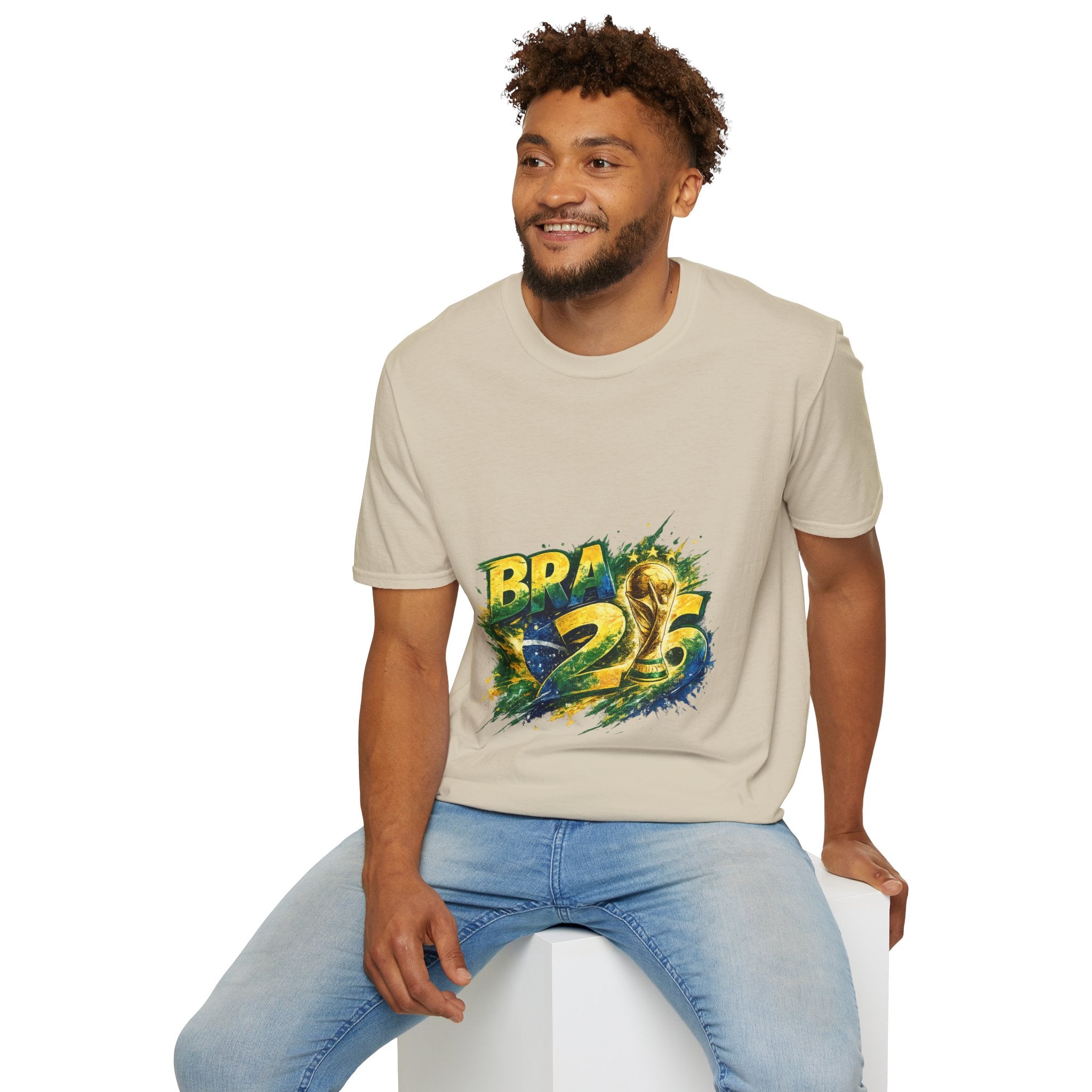 Brazil 25 T‑Shirt — Brazil Soccer World Cup Graphic Tee