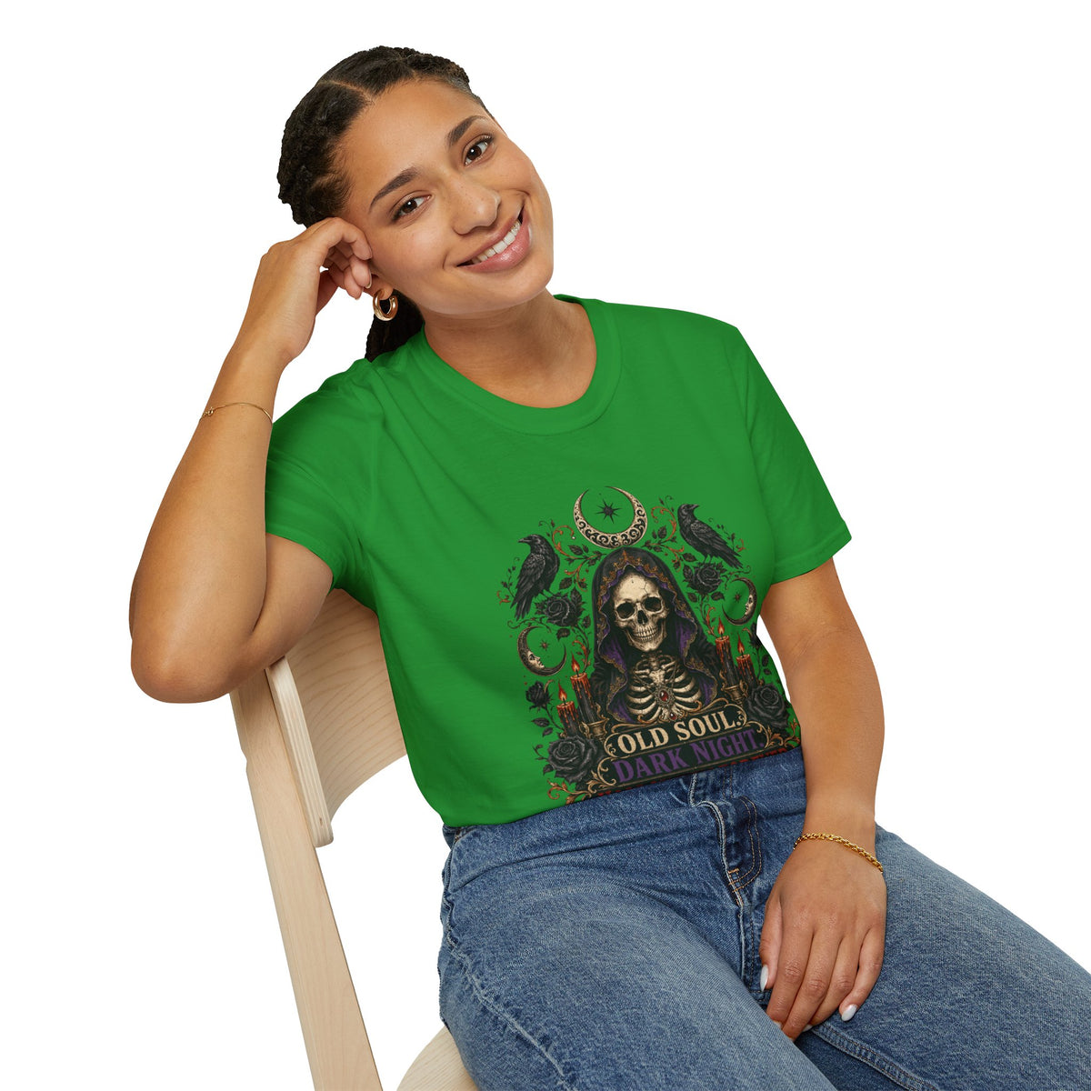 Halloween Old Soul Unisex Softstyle T-Shirt