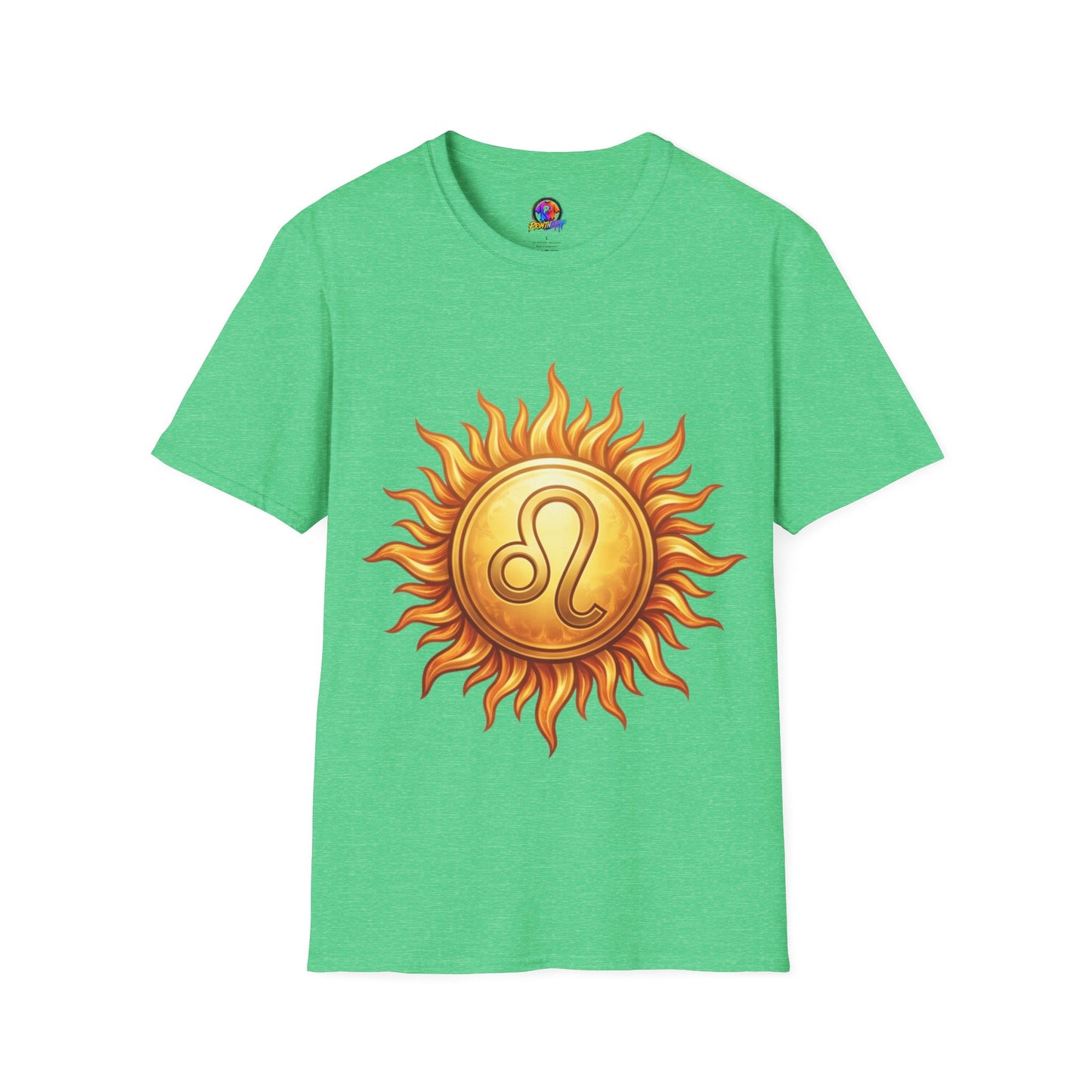 Leo Sun T‑Shirt — Zodiac Sunburst Graphic Tee