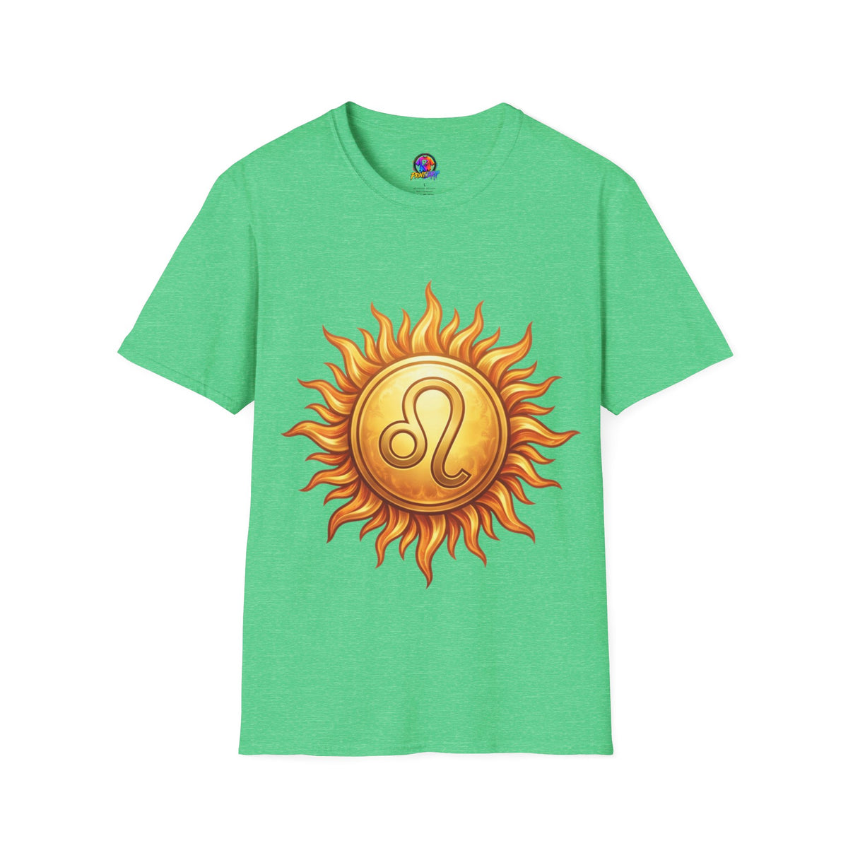 Leo Sun T‑Shirt — Zodiac Sunburst Graphic Tee