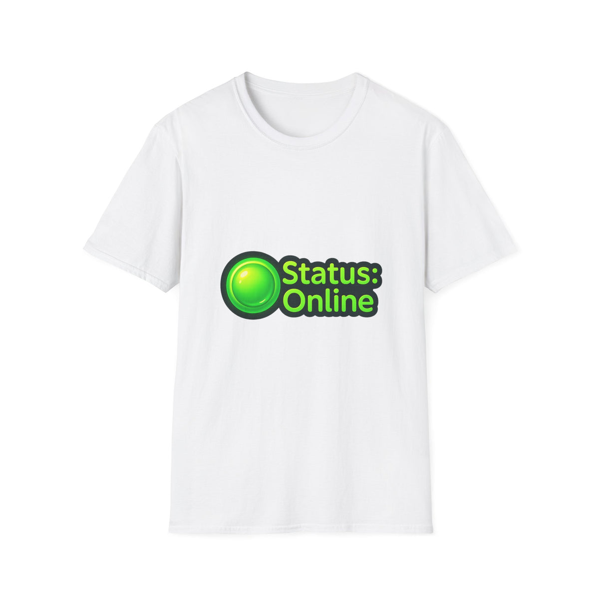 Status Online T-Shirt — Green Online Status Icon Tee - Trending Now - October 2026