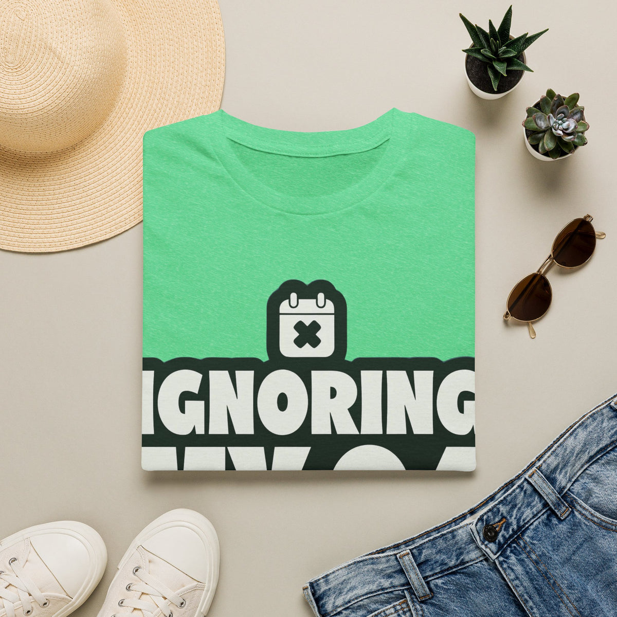 T-Shirt — Ignoring My 04 Deadline Graphic Tee - Trending Now - August 2026
