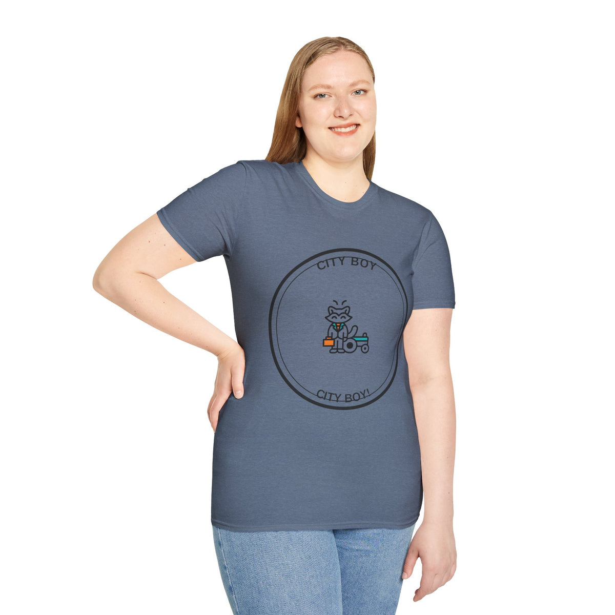 City Boy T-Shirt — Cute Cartoon Scooter Logo Tee - Trending Now - August 2026