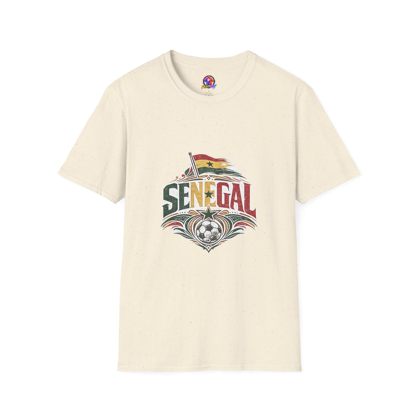 Senegal Flag Graphic T-Shirt — Vintage Senegal Pride Tee