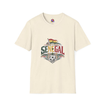 Senegal Flag Graphic T-Shirt — Vintage Senegal Pride Tee
