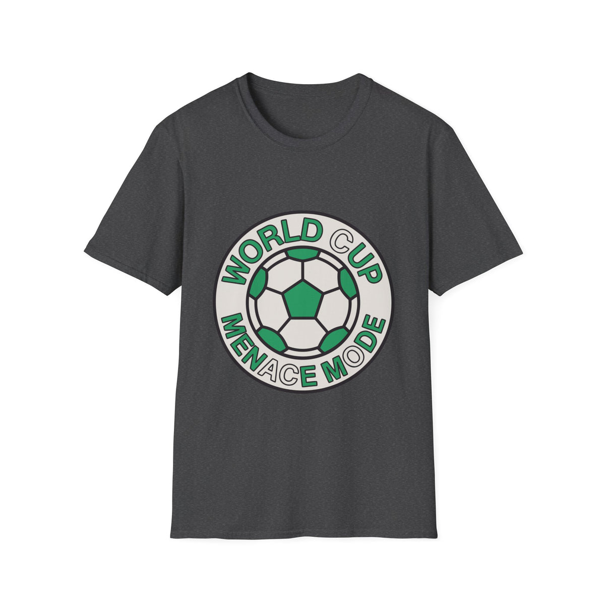 World Cup Menace Mode T-Shirt — Soccer Fan Graphic Tee - Trending Now - August 2026
