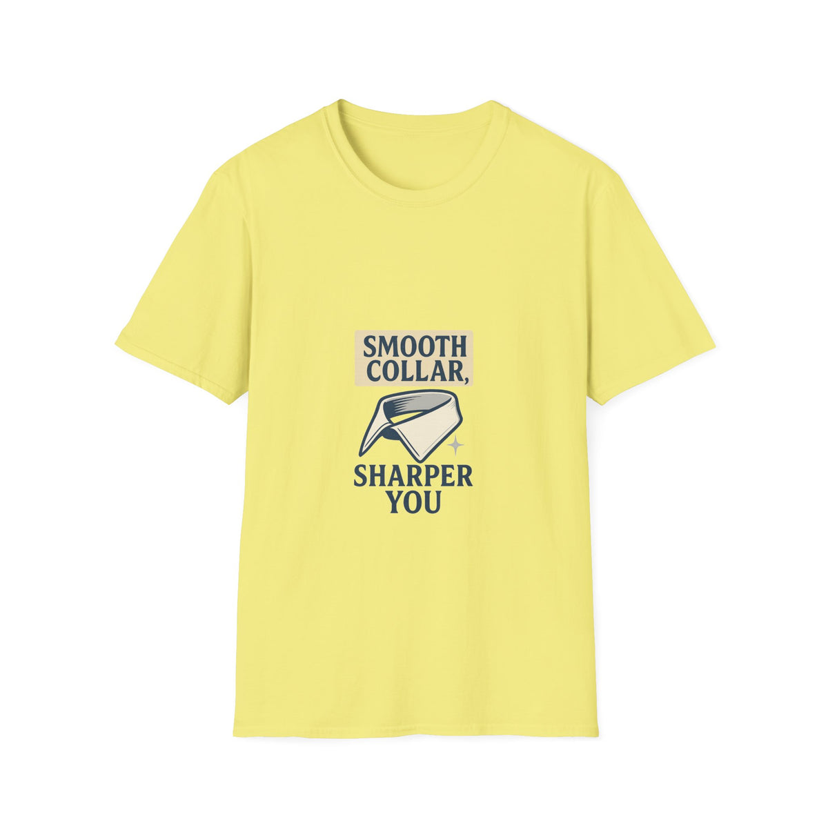 T-Shirt — "Smooth Collar, Sharper You" Razor Graphic Tee - Trending Now - October 2026