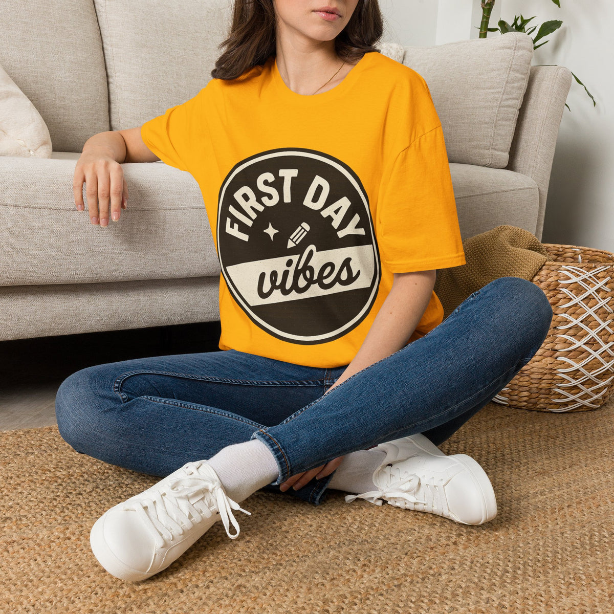 First Day Vibes T-Shirt — Casual Back-to-School Tee  - Trending Now - August 2026