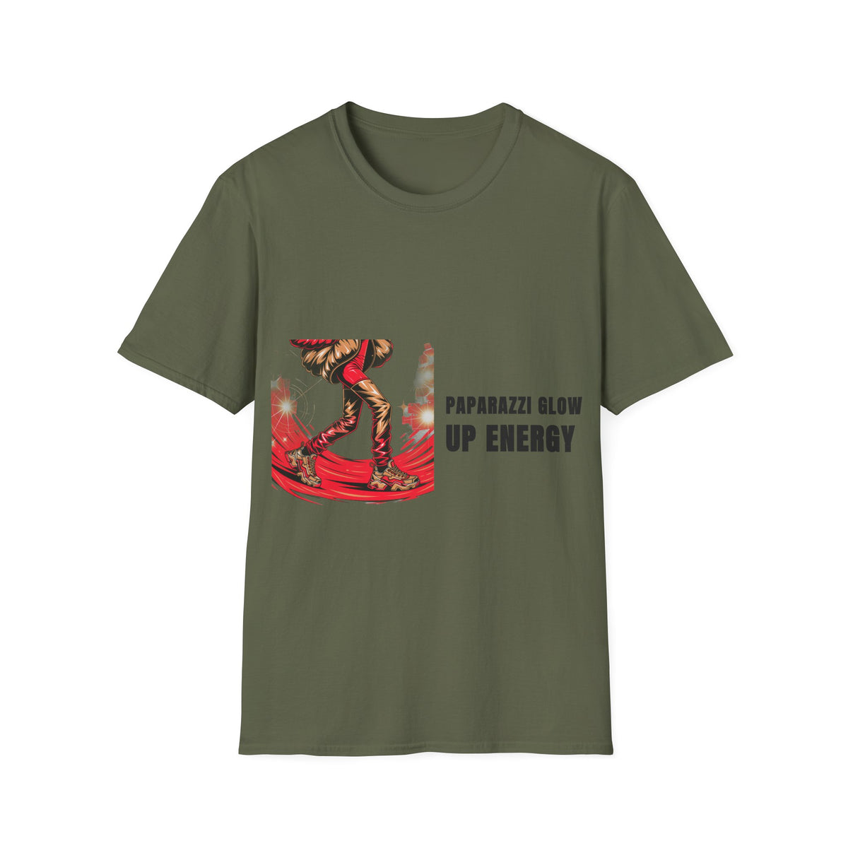 T-Shirt — "Paparazzi Glows Up Energy" Graphic Tee (Bold Pop Art Style) - Trending Now - September 2026