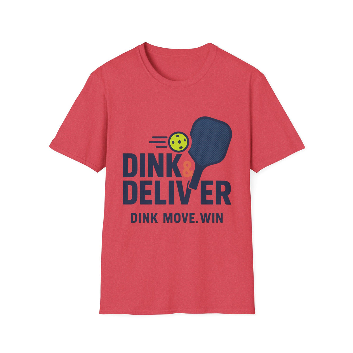 Pickleball Player T‑Shirt — 'Dink. Drive. Deliver.' Graphic Tee for Pickleball Fans - Trending Now - August 2026