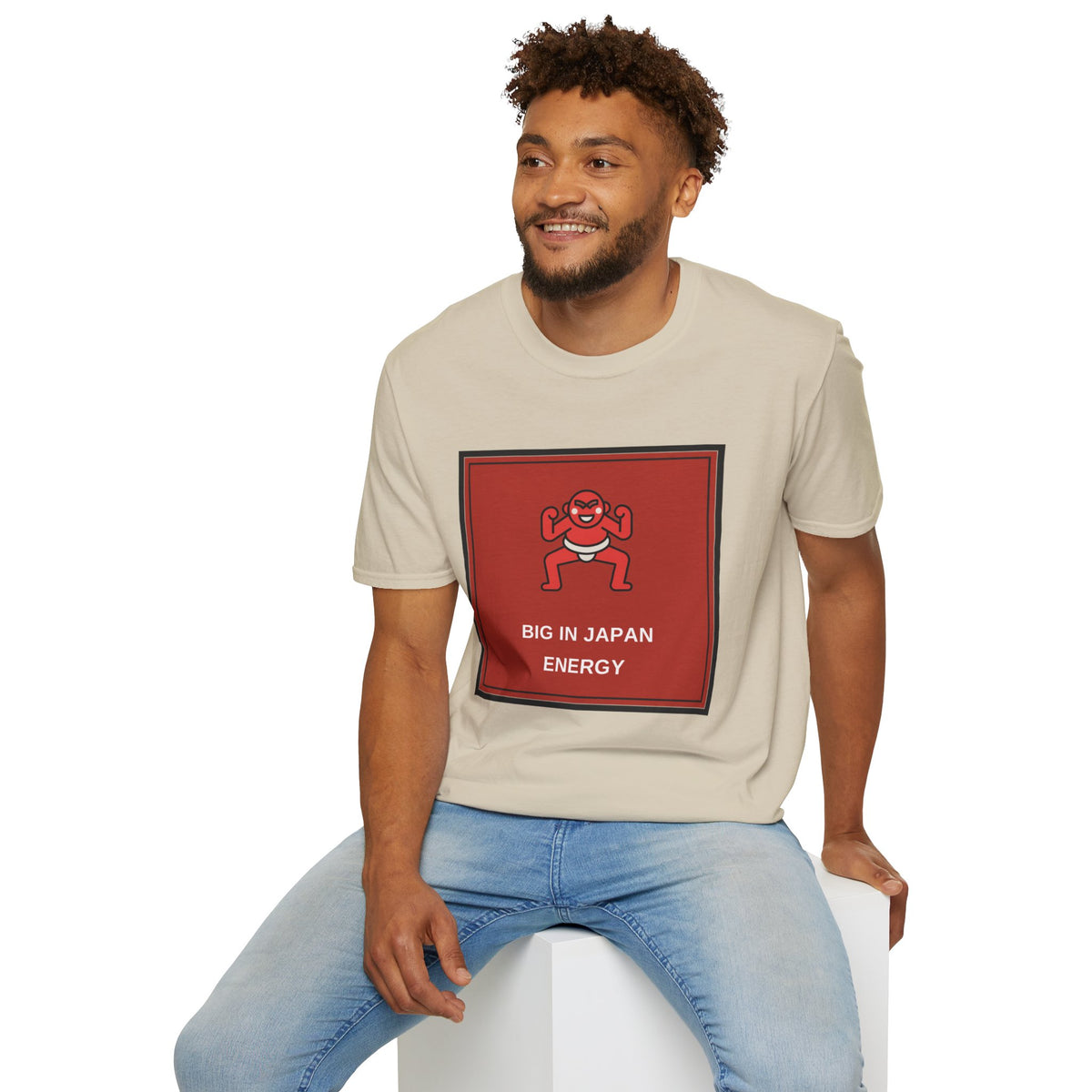 T-Shirt — "Big in Japan Energy" Red Graphic Tee - Trending Now - August 2026
