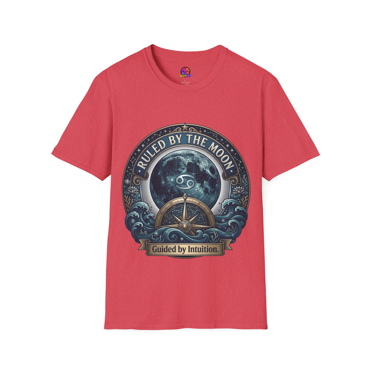 Ruled by the Moon T-Shirt — Moonphase Zodiac Graphic Tee