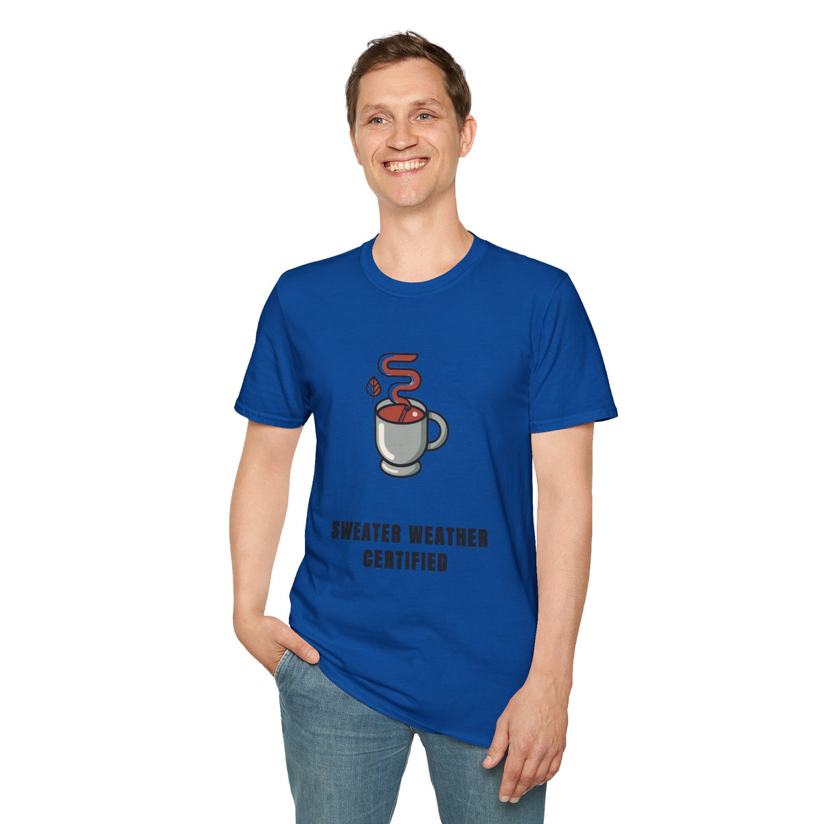 Coffee Mug Graphic T‑Shirt — "Somebody Somewhere Gets Coffee" Minimalist Coffee Shirt - Trending Now - September 2026