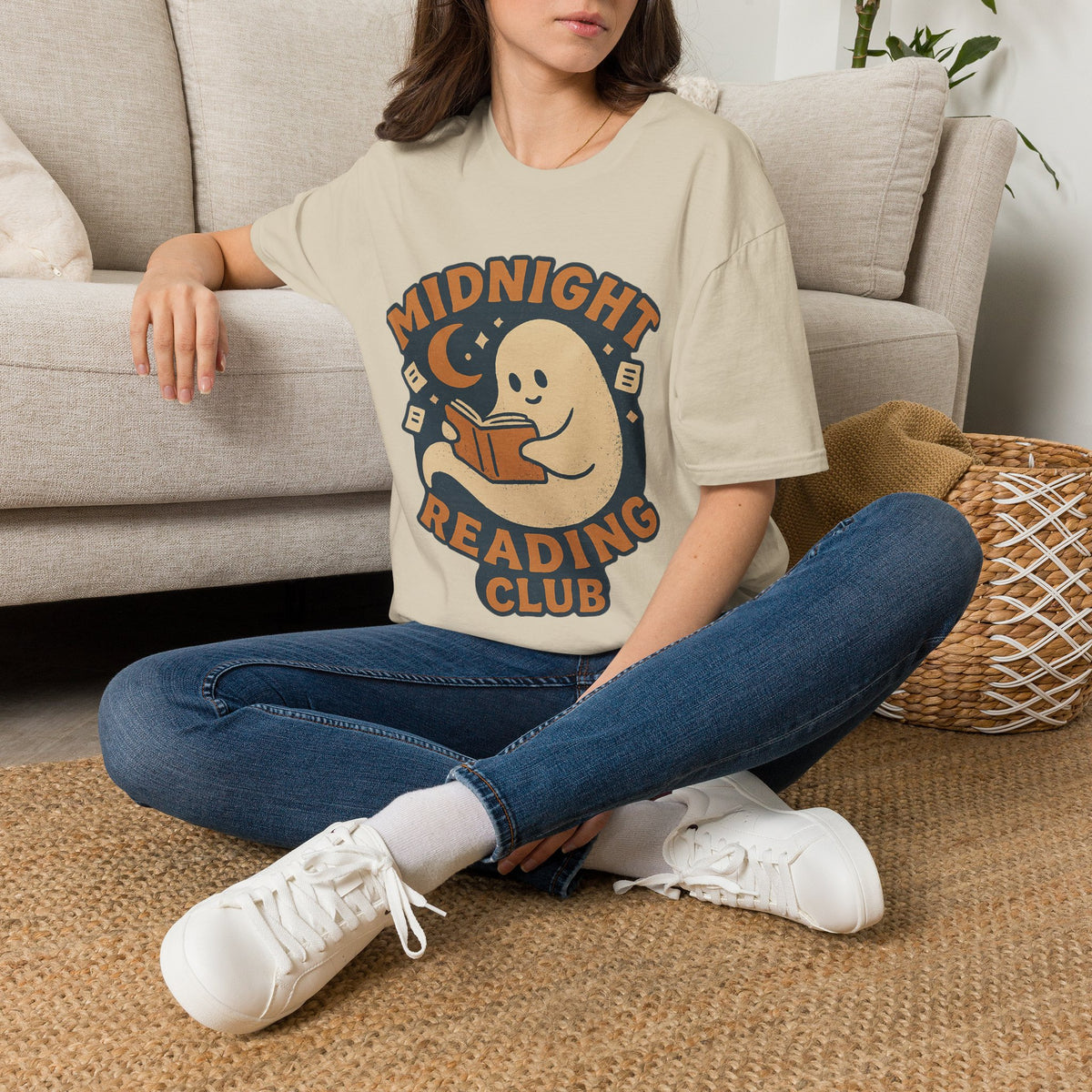 Midnight Reading Club T-Shirt — Cute Ghost Booklover Tee - Trending Now - August 2026