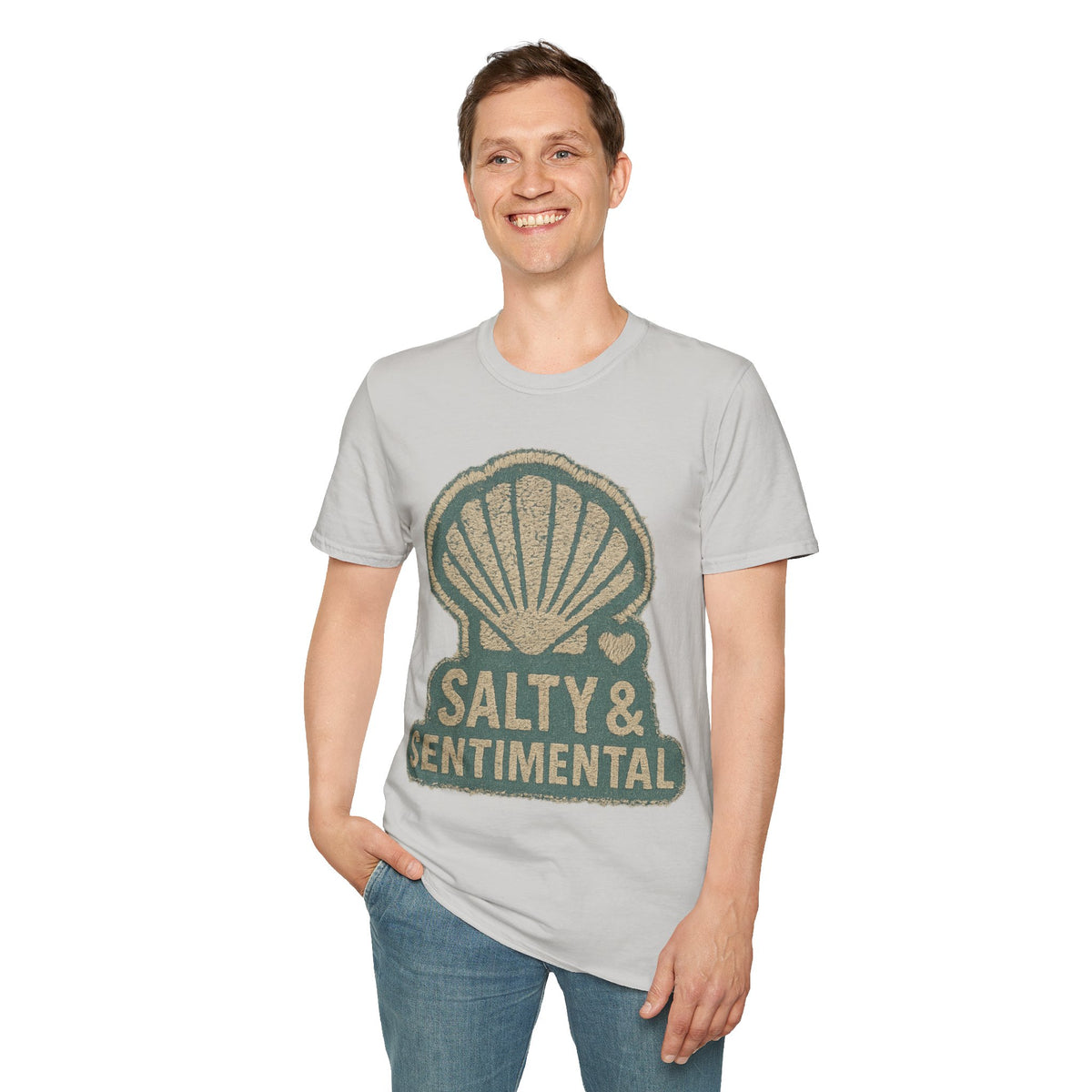 Salty & Sentimental Shell T-Shirt - Trending Now - September 2026